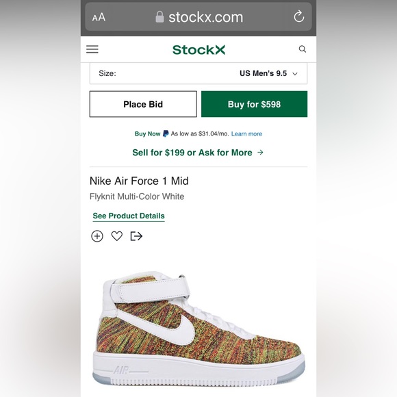 Nike Air Force 1 Ultra Flyknit Mid - Picture 8 of 8